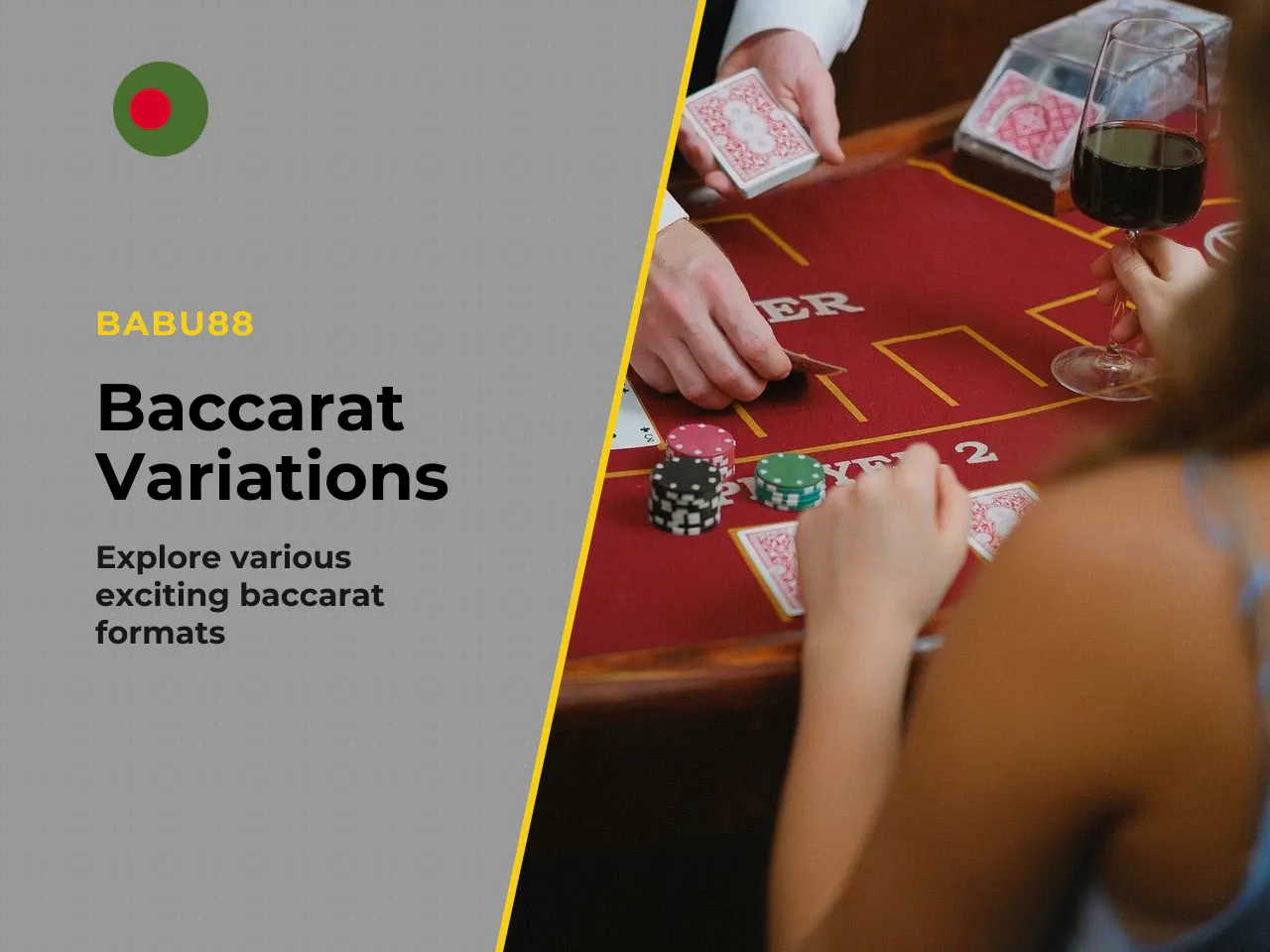 Popular baccarat variations. While classic Punto Banco dominates online lobbies, several popular variants cater to different play styles. Here is a quick rundown: