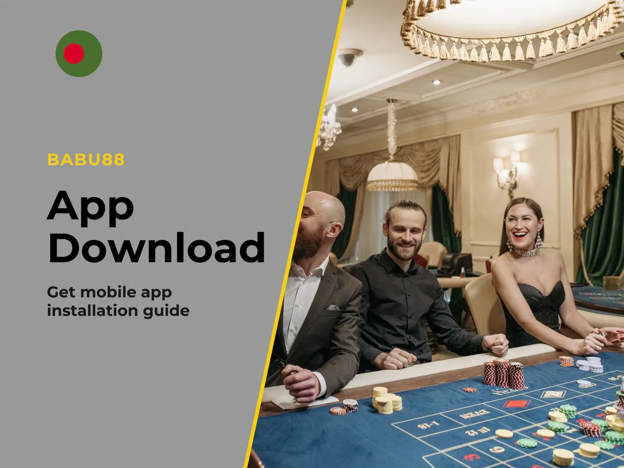 **How to download the Babu88 APK (Android):** 1. Visit the official Babu88 website from your mobile browser. 2. Tap the "Download App" button and choose Android. 3. Allow installation from unknown sou