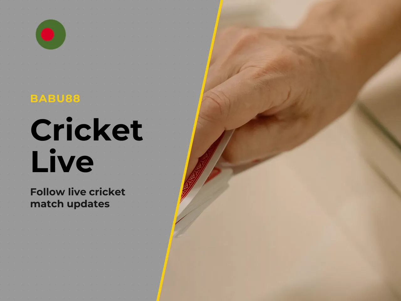 1. The user searches for a match in the schedule. 2. Free data is viewed on the live scores page. 3. An invitation to open the cricket exchange module appears. 4. Risks are reviewed and the cricket lo