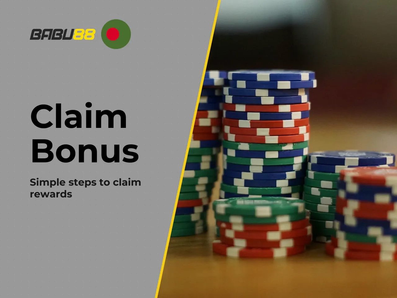 To claim a bonus: log in, navigate to the "Promotions" section, select the offer, read the terms (wagering requirements, minimum deposit, validity period), and make the qualifying deposit (minimum ৳50