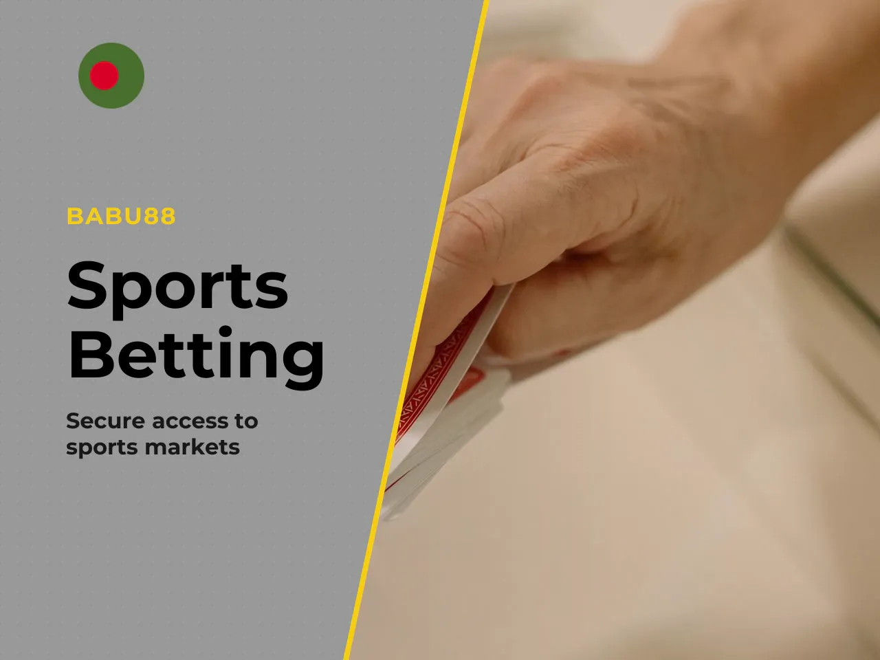 Sports Betting and Cricket Betting After Login. For fans of online sports betting, the Babu88 sportsbook is arguably the most active section on the platform. After logging in, navigate to the "Sports"