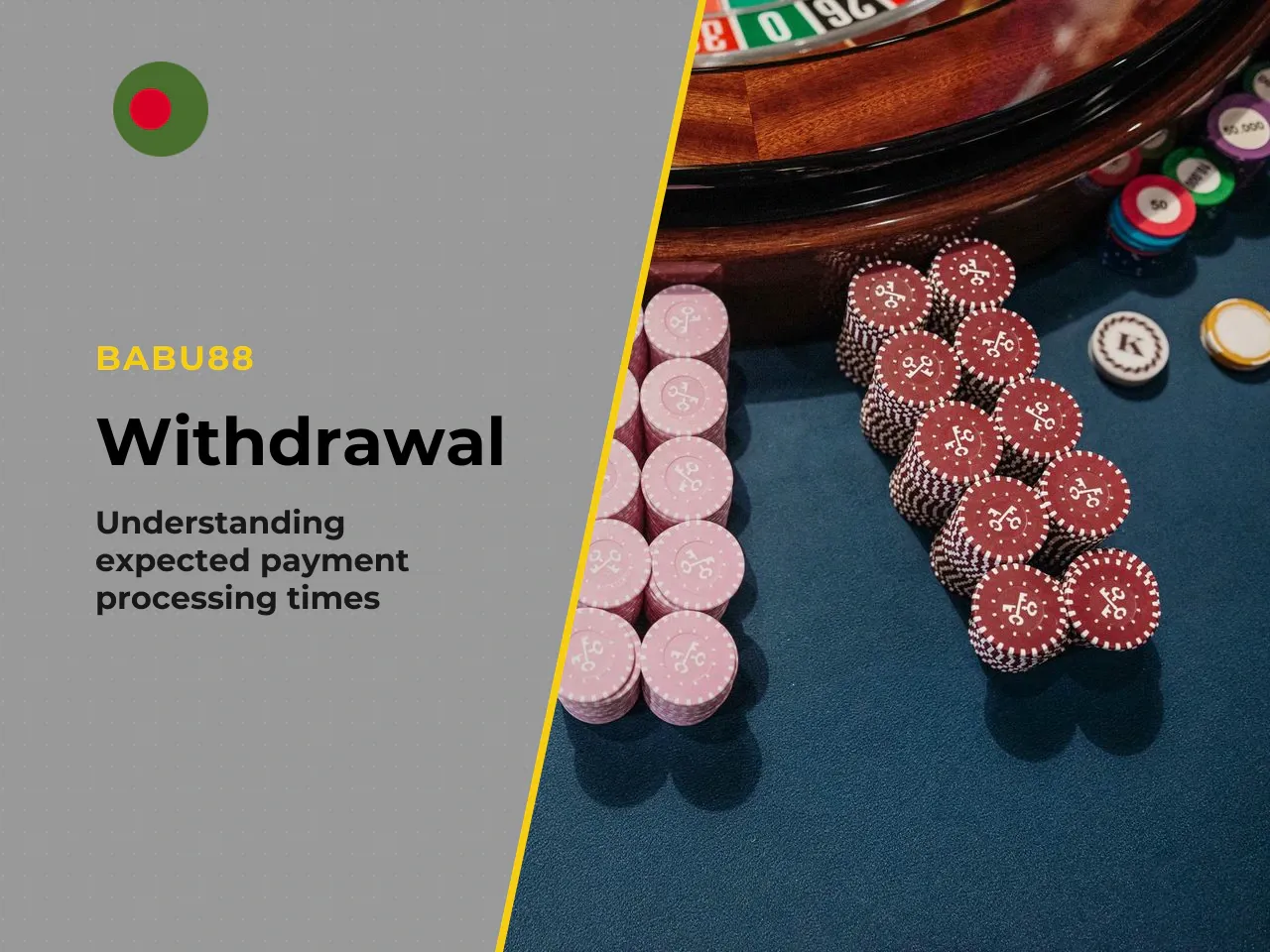 What Babu88 Withdrawal Time Usually Means for Players. When someone searches "babu88 withdrawal time," they typically want one number. Unfortunately, it is never that simple. The withdrawal time is ac