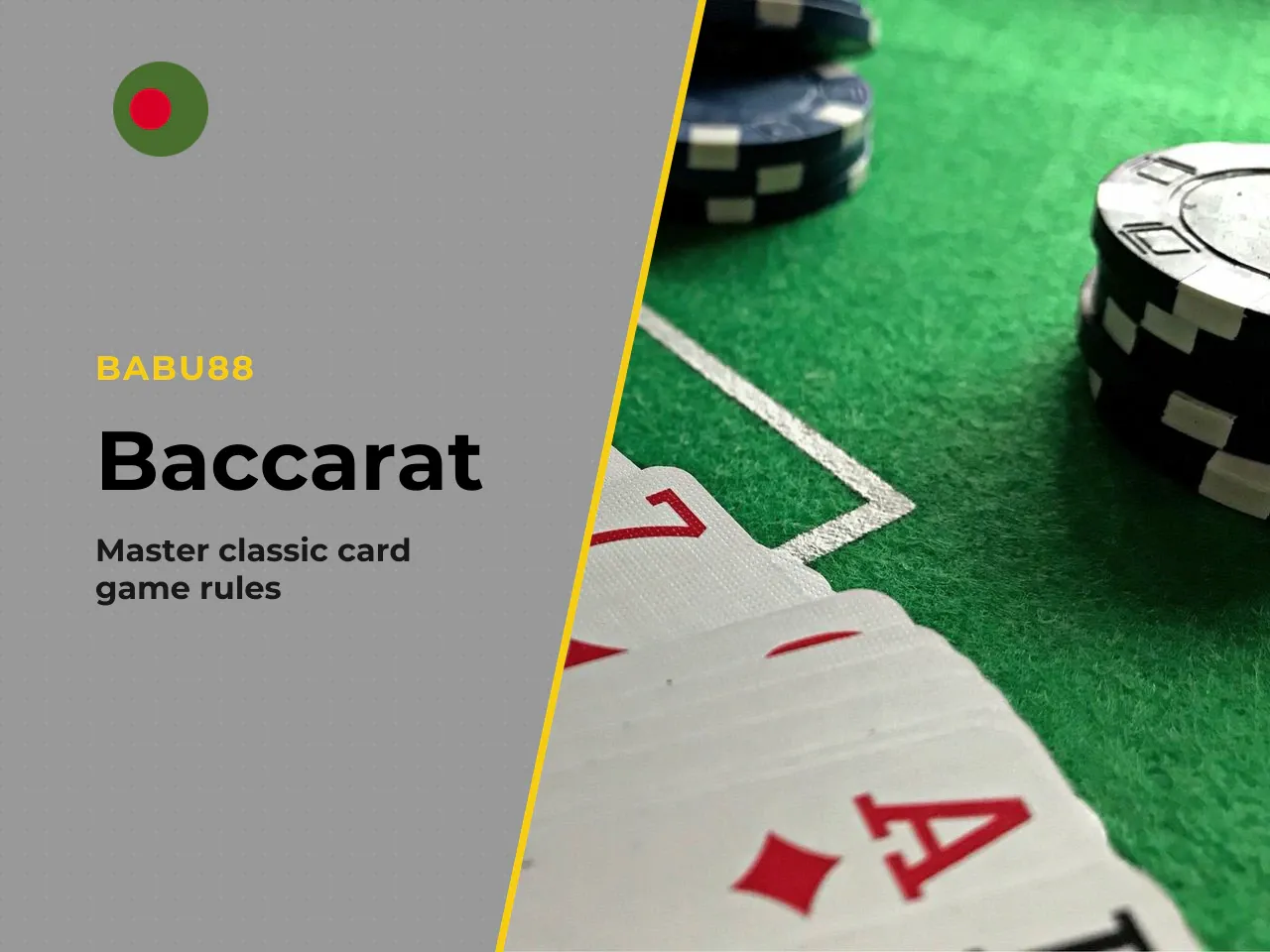 What is baccarat and why players choose it online. Baccarat is a card game where you bet on which hand — Player or Banker — will finish closest to nine points. That is the entire concept. No bluffing,