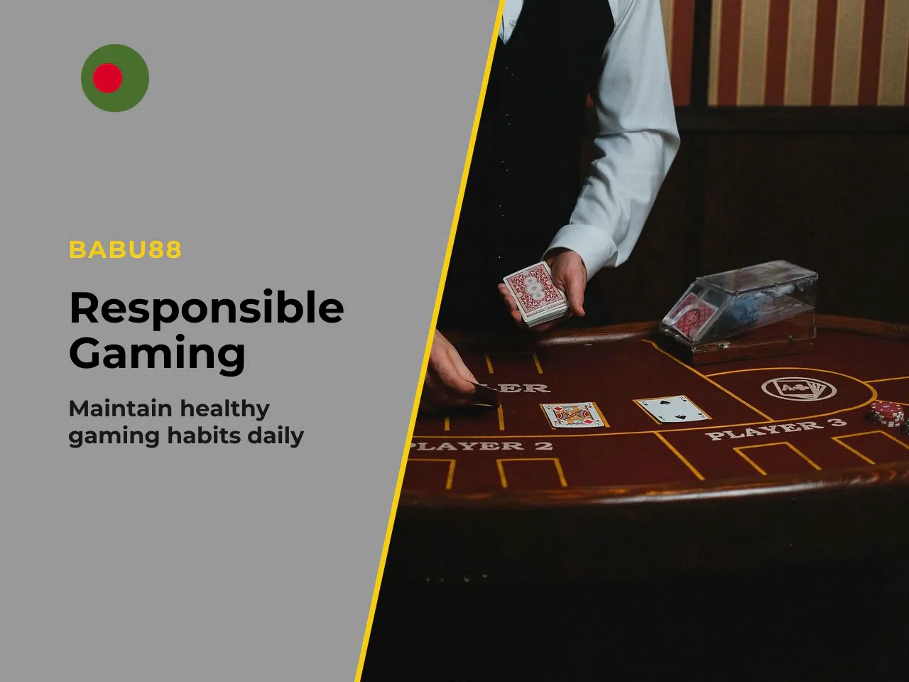 Responsible Gaming Tools Inside Your Account. Babu88 provides built-in tools designed to help players maintain healthy gaming habits. These features are accessible from your account settings after log