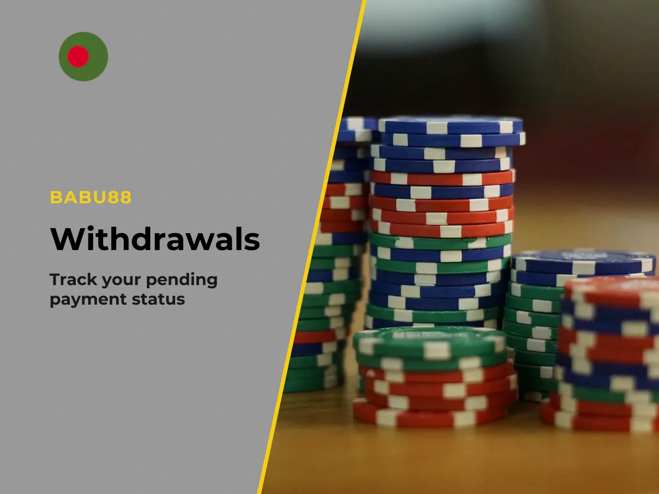 The status change from *Processing* to *Completed* signals that the operator has initiated the payout. Once transactions are marked *Completed* on Babu88's side, any remaining delay sits with the paym