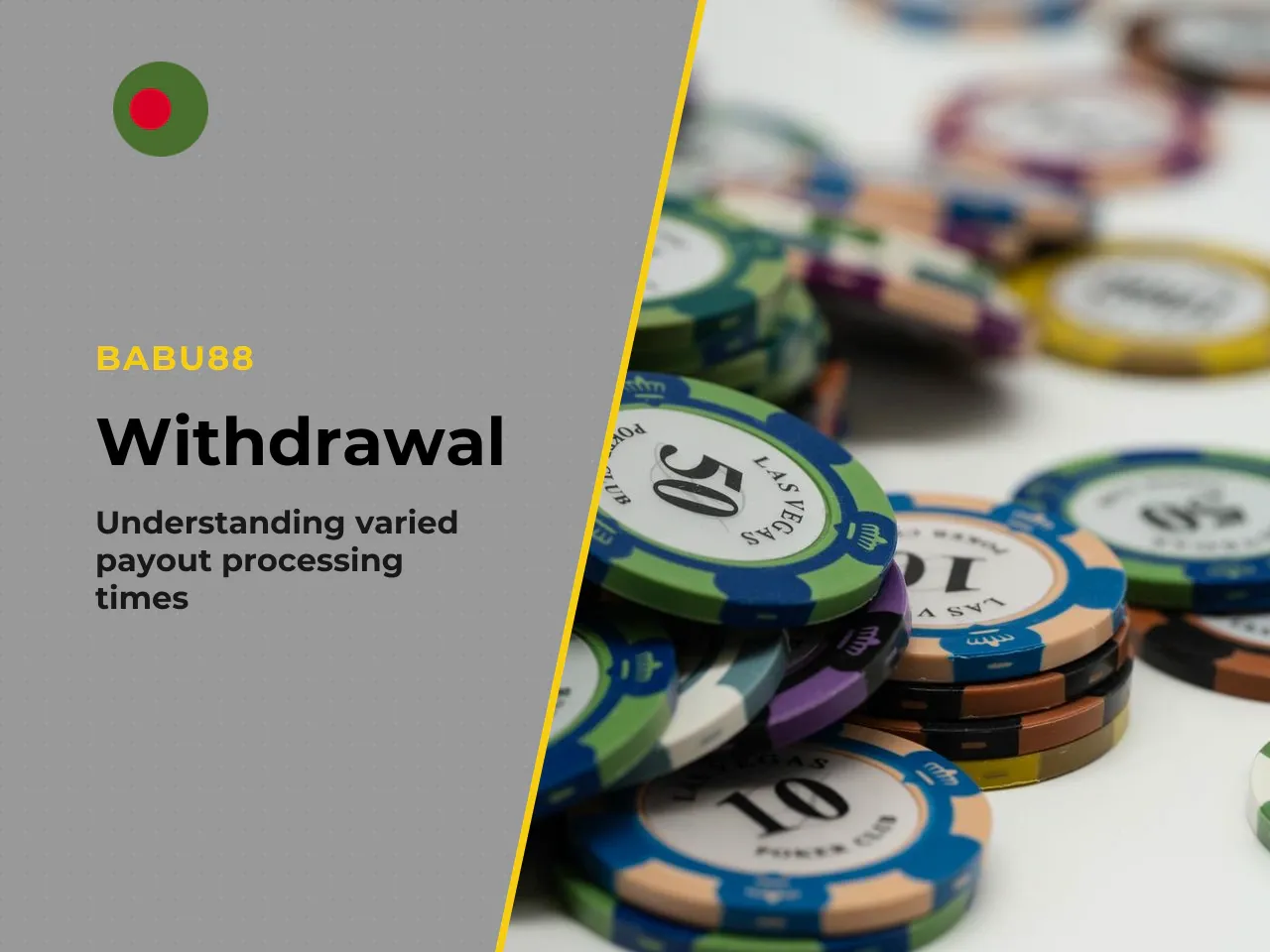 Why the Same Method Can Have Different Withdrawal Time. Several variables create dispersion even within a single payment method. Worth walking through each one. **First withdrawal vs. repeat withdrawa